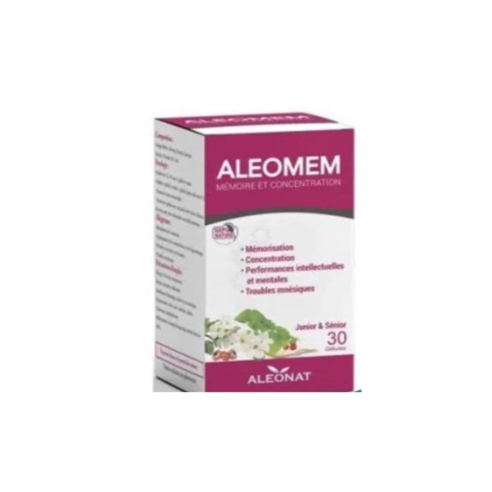 Aleonat Aleomem Mermoire Et Concentration 30 Gelules