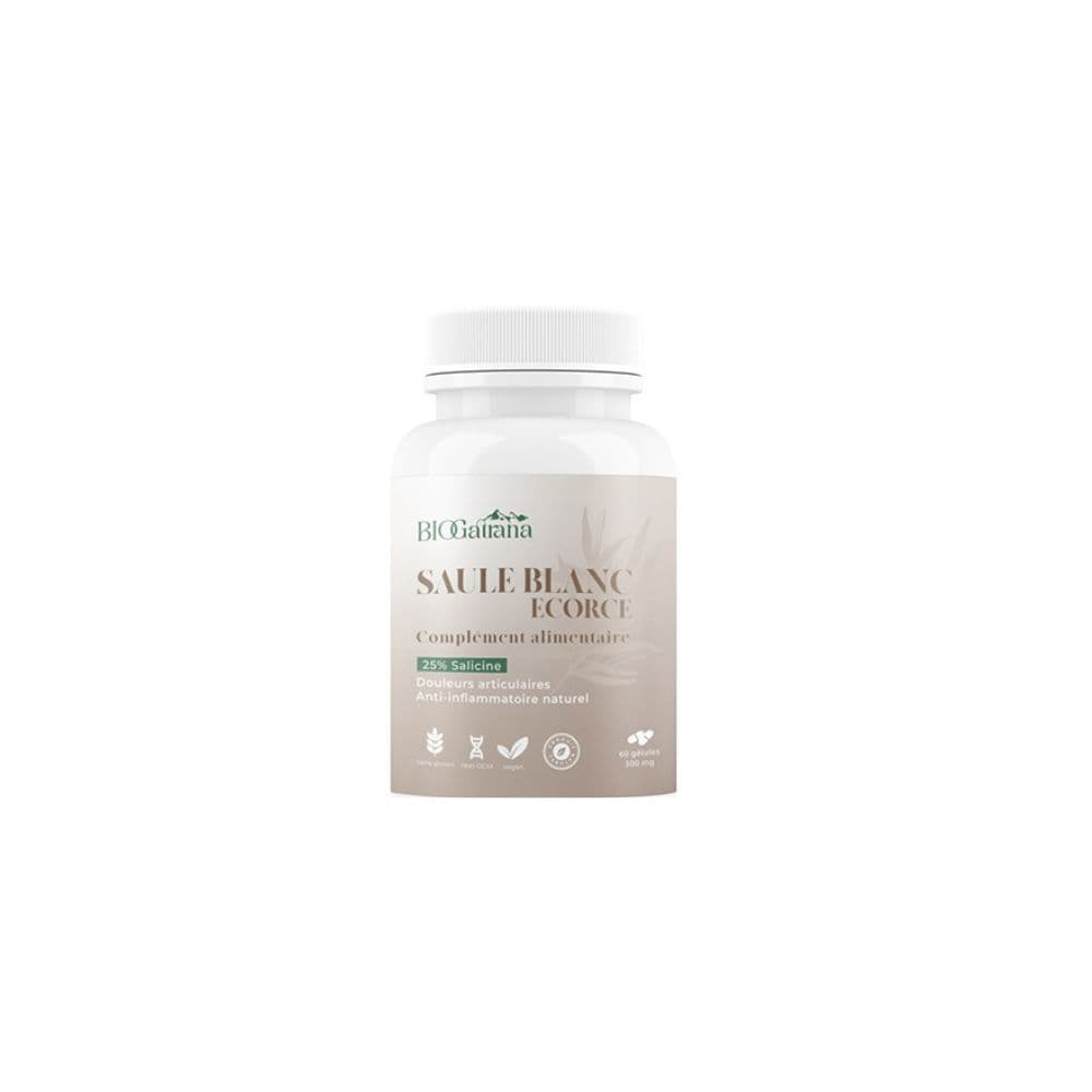 Bio Gatrana Saule Blanc Ecorce,60 Gelules