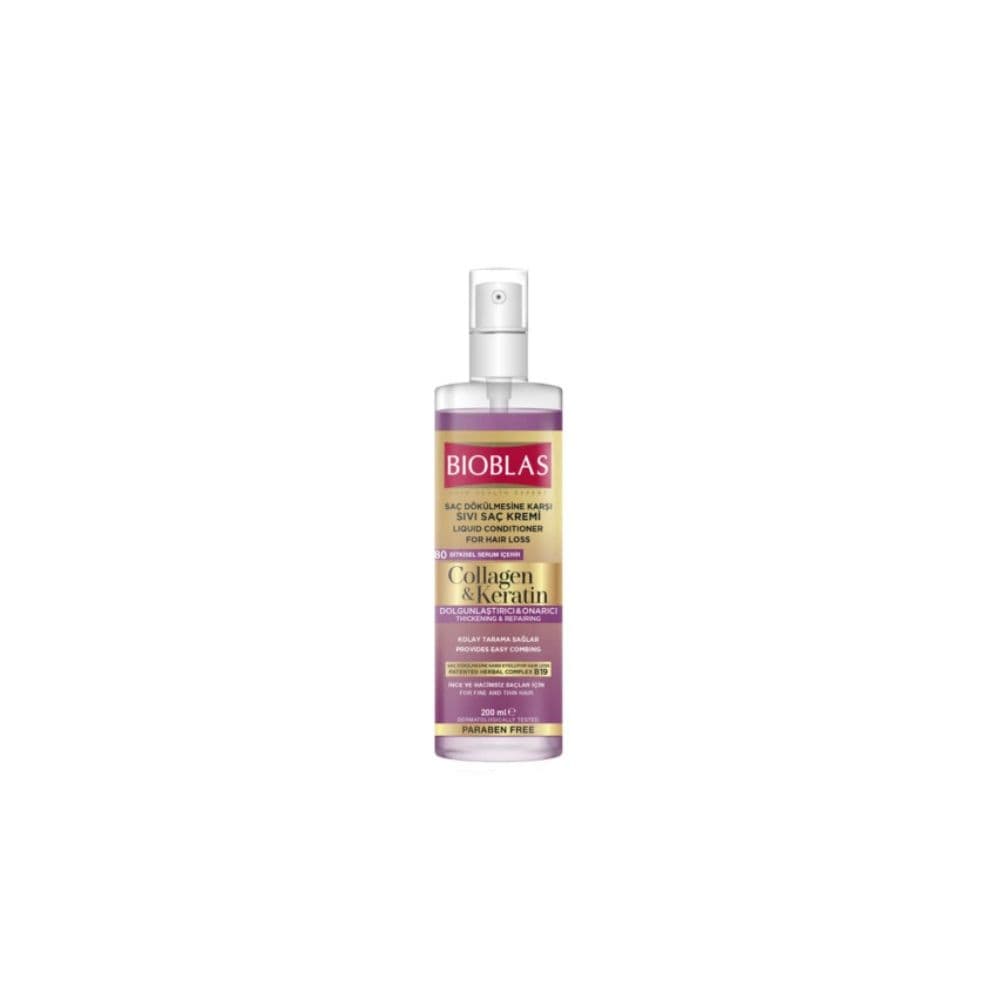 Bioblas Conditioner Liquide Au Collagene Et A La Keratine 200ml