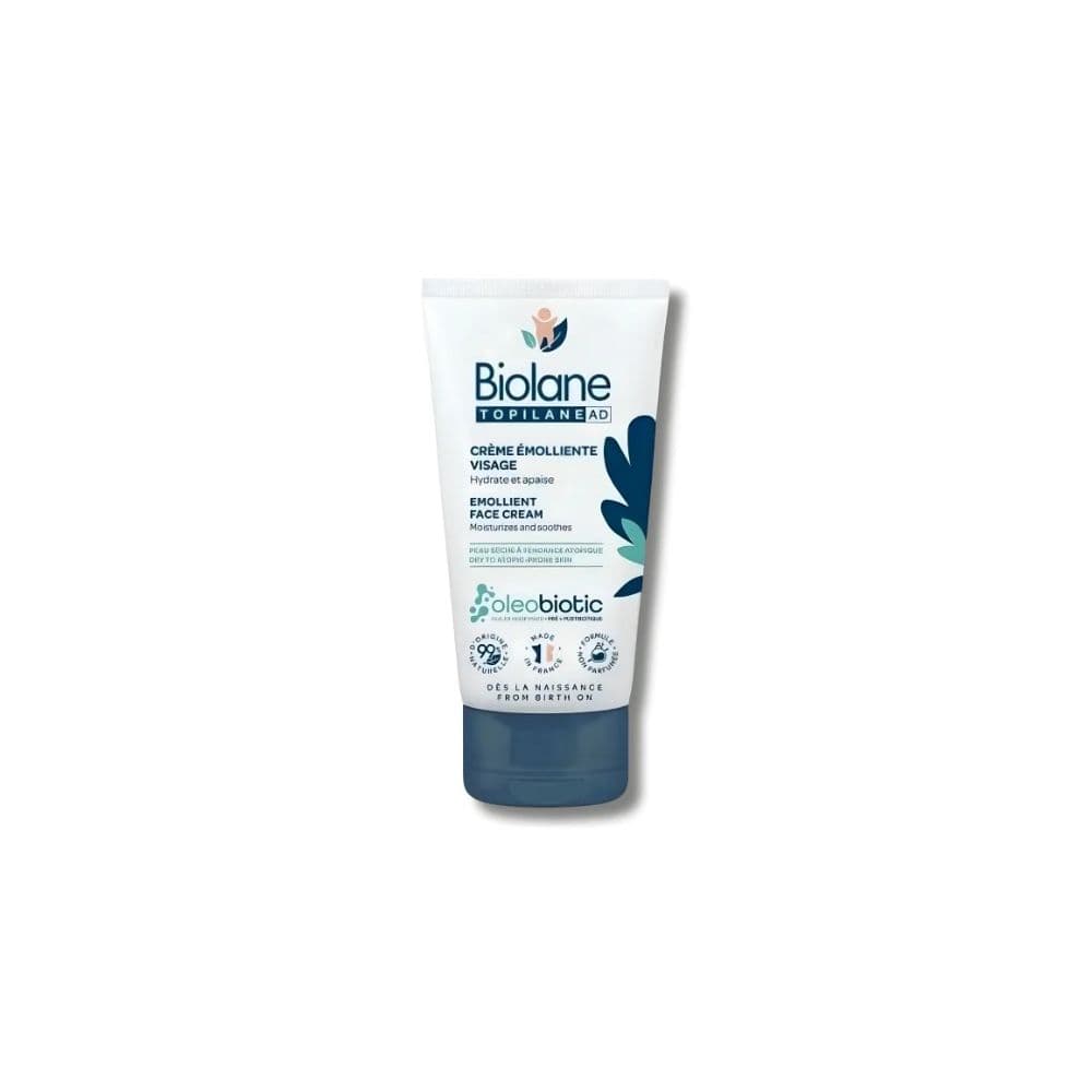 Biolane Topilane Ad Creme Emolliente Visage 50ml