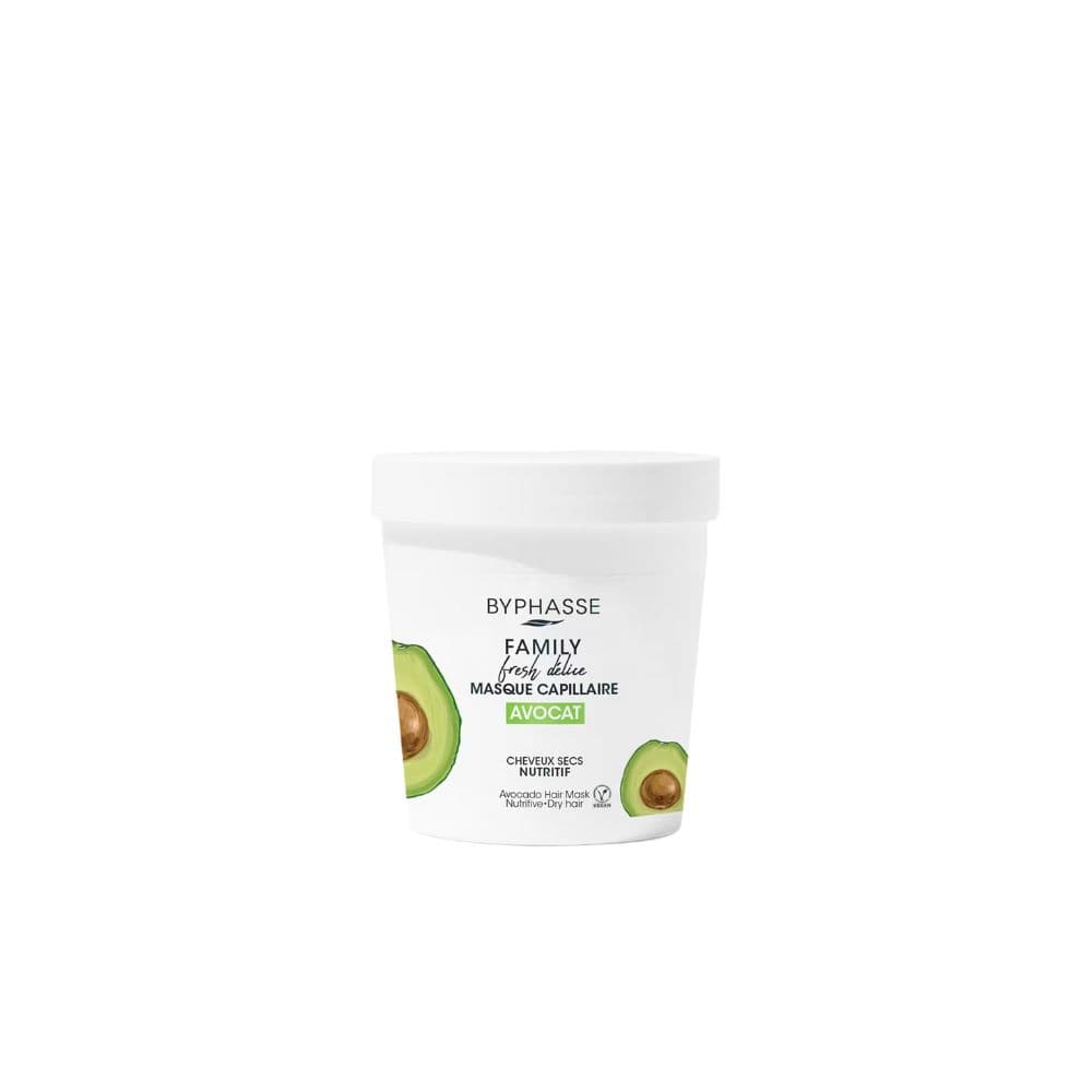 Byphasse Family Masque Capillaire Avocat Cheveux Secs 250ml