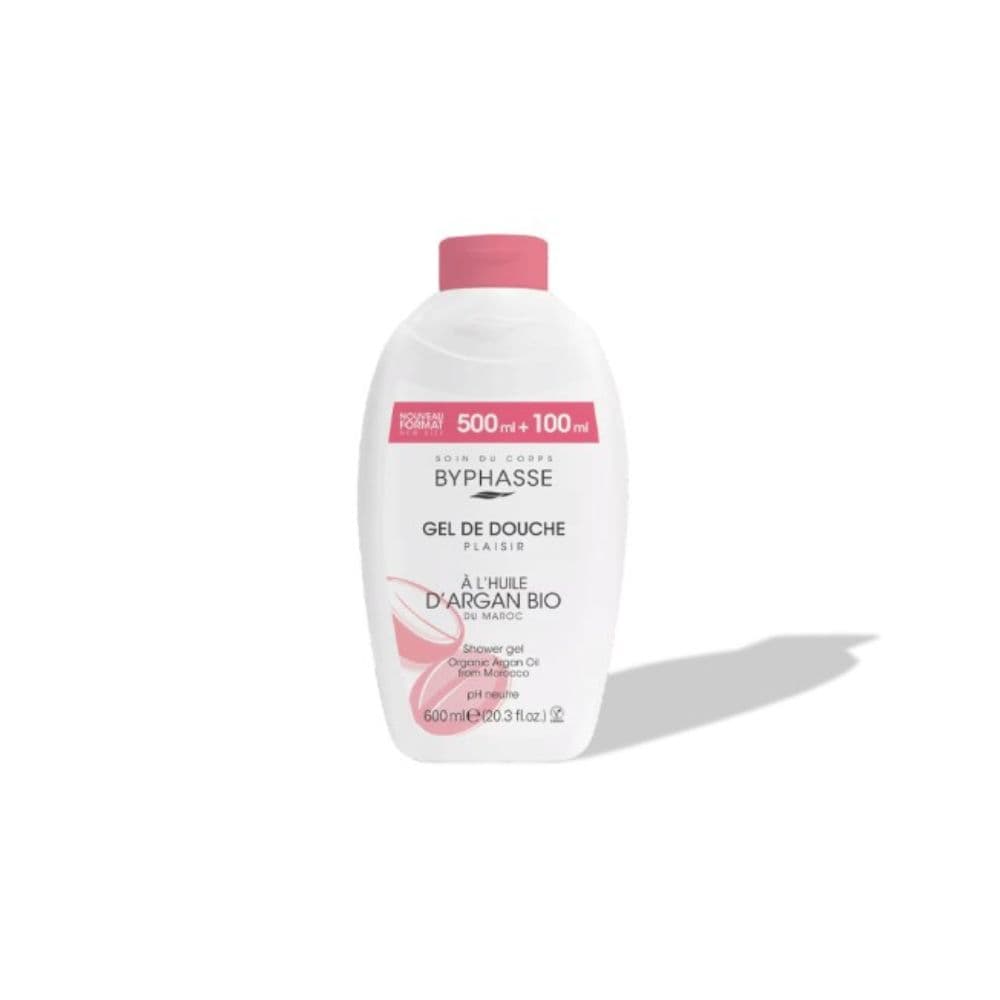Byphasse GEL De Douche A L Huile D Argan Bio 600ml
