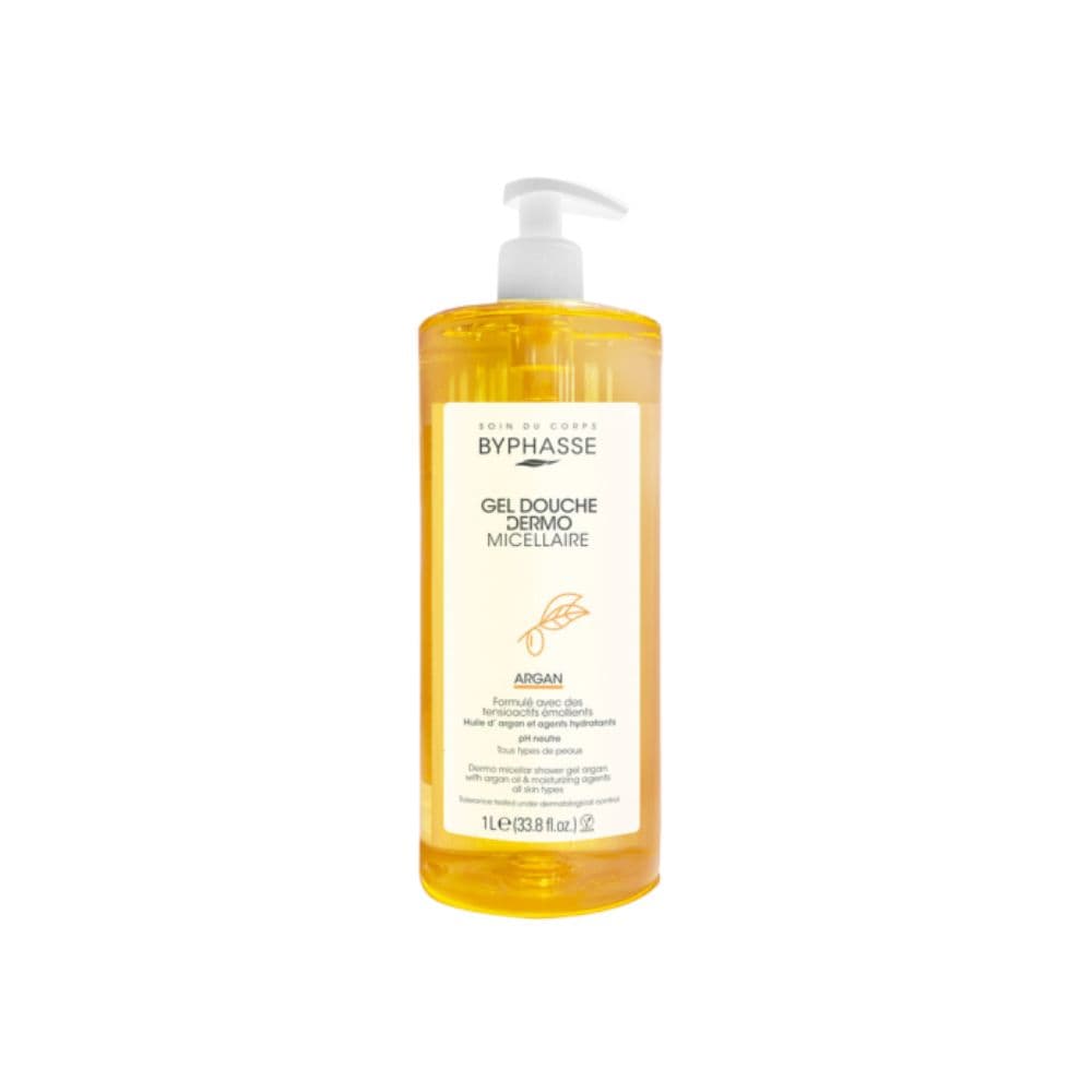 Byphasse GEL Douche Dermo Micellaire Argan 1L