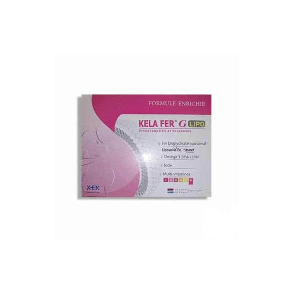 Xen Kela Fer G Lipo 60 Gelules