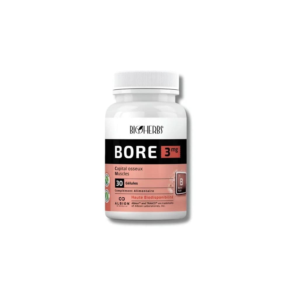 Bioherbs Bore 3 Mg 30 Gelules