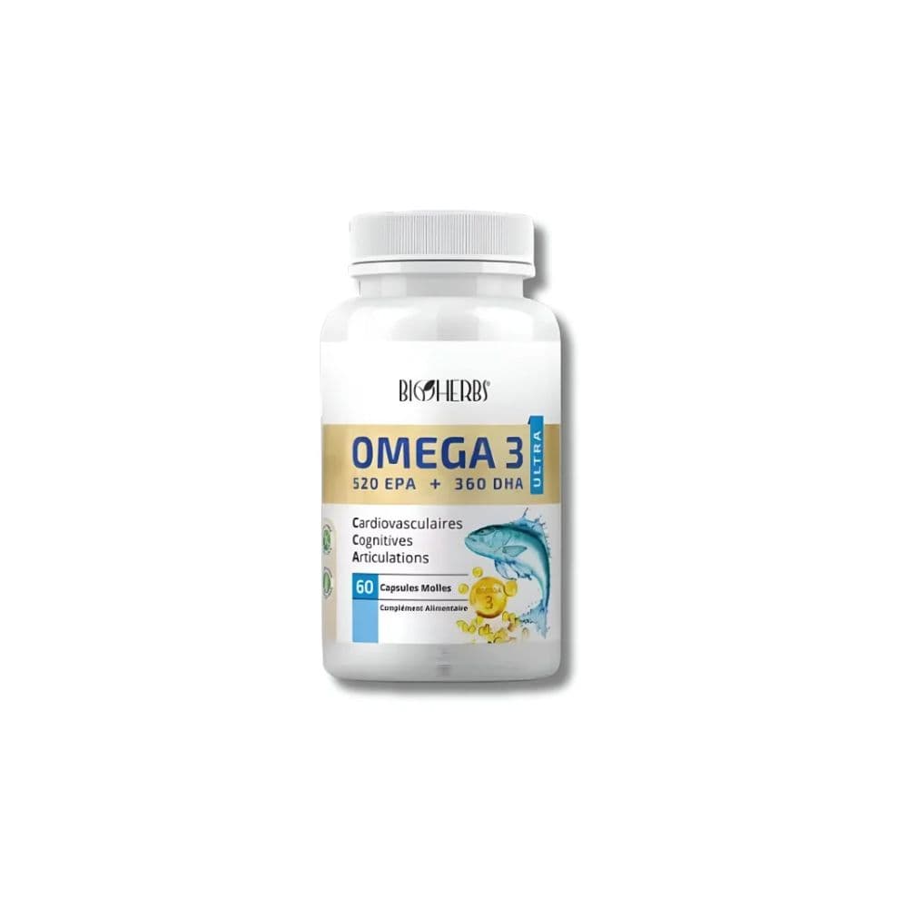 Bioherbs Omega 3 Ultra 60 Capsules