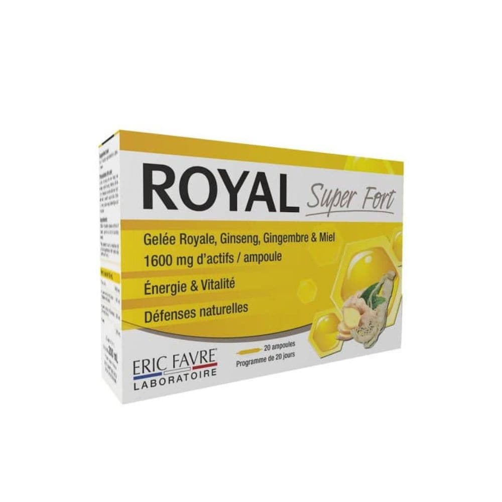 Eric Favre Gelee Royale Super Fort 20 Ampoules