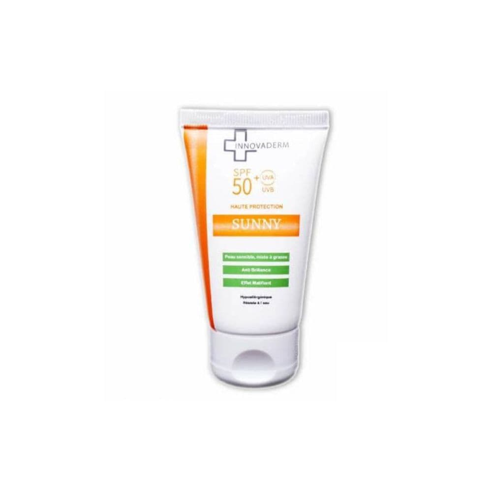 Innovaderm Sunny Ecarn Invisible Peau Mixte A Grasse SPF 50+ 50ml