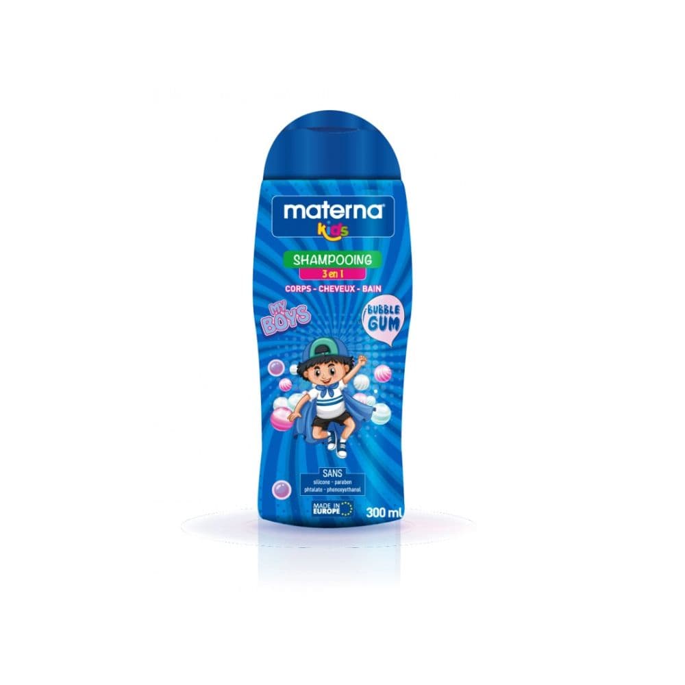 Materna Shampooing 3En1 Kids Bubble Gum 300ml