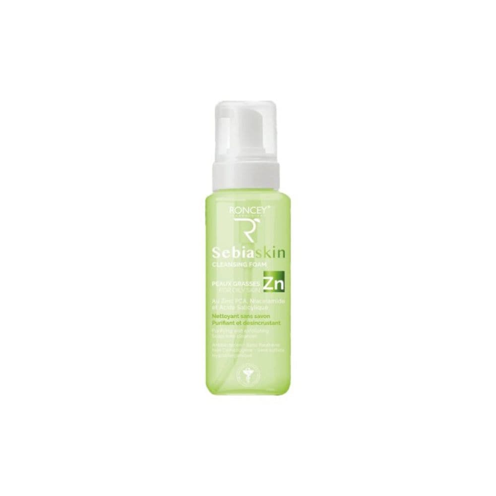Roncey Sebiaskin Mousse Nettoyante Eclaircissante Peaux Grasses 150ml