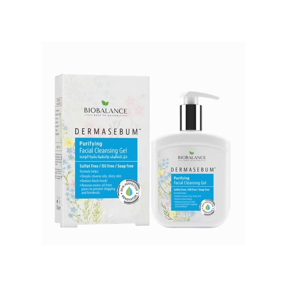Biobalance Dermasebum GEL Nettoyant Purifiant 250ml