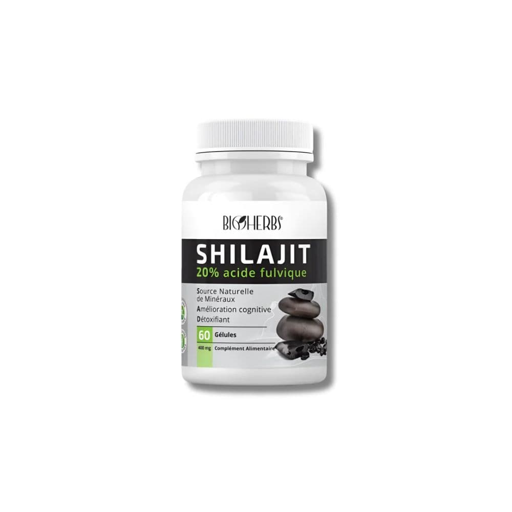 Bioherbs Shilagit 20% Acide Fulvique 60 Gelules
