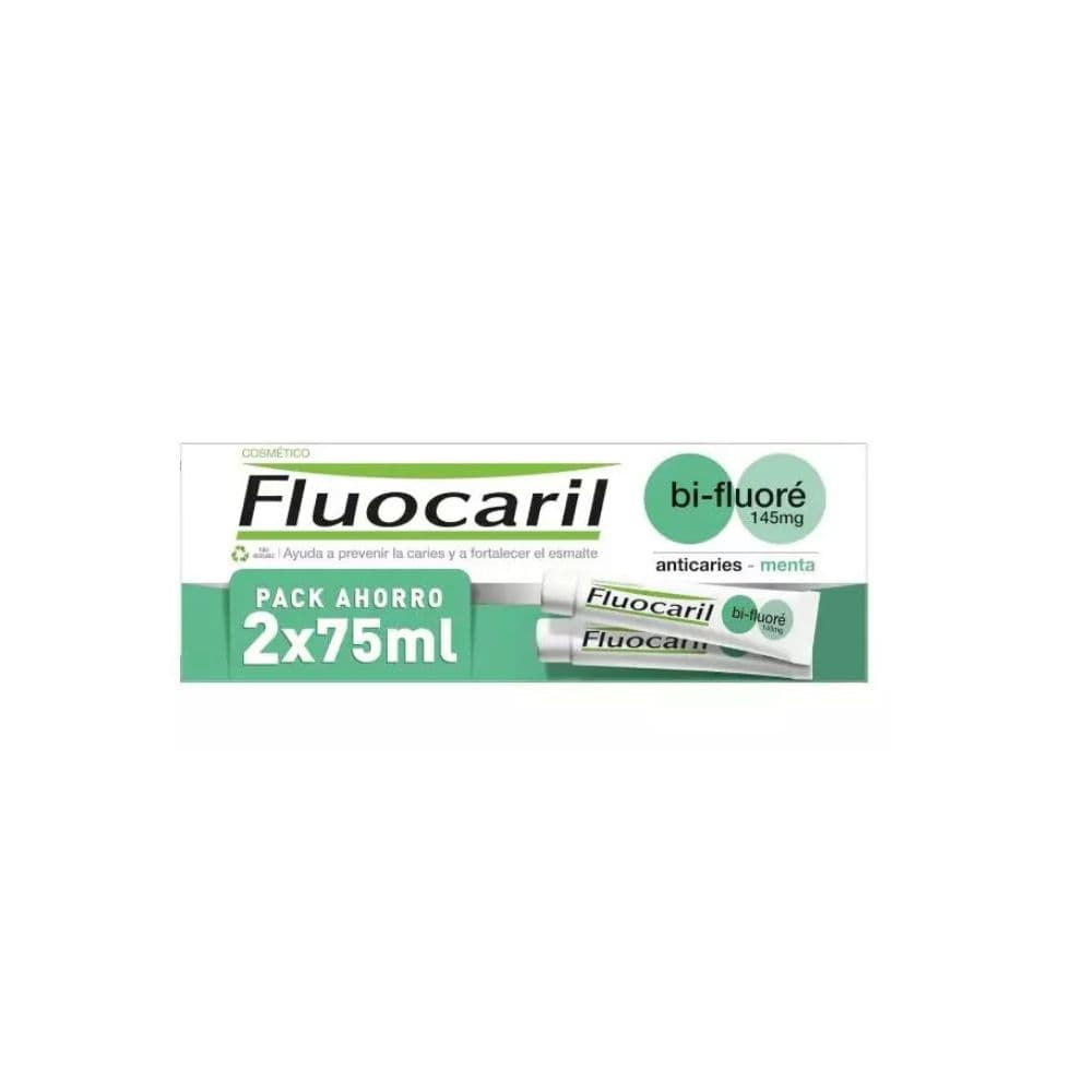 Fluocaril Dentifrice Bi-fluore 145Mg Menthe 2*75ml
