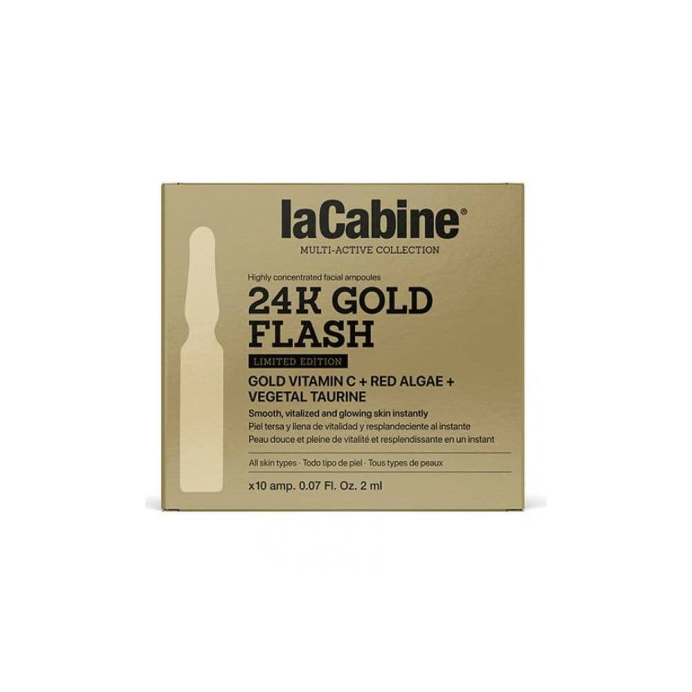La Cabine Ampoules 24K Gold Flash Edition Limitee 10×2 ML