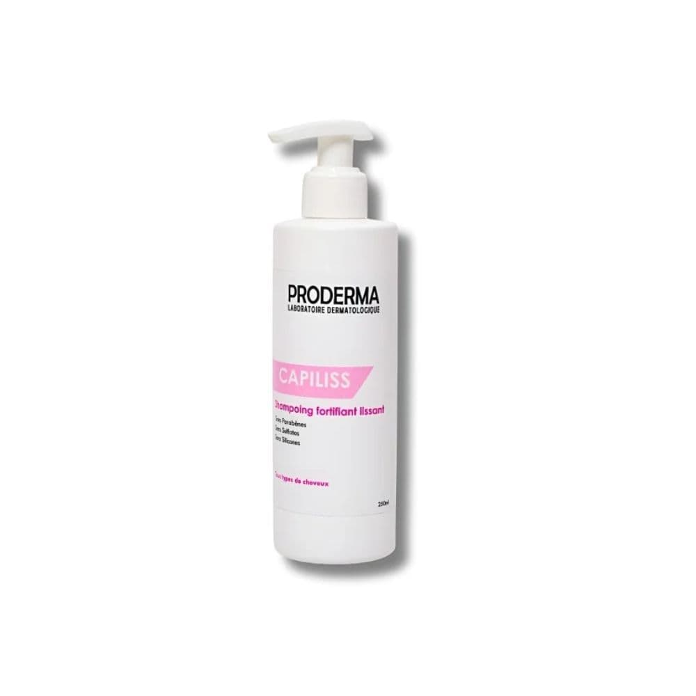 Proderma Capiliss Shampoing Fortifiant Lissant Tous Types De Cheveux 250ml