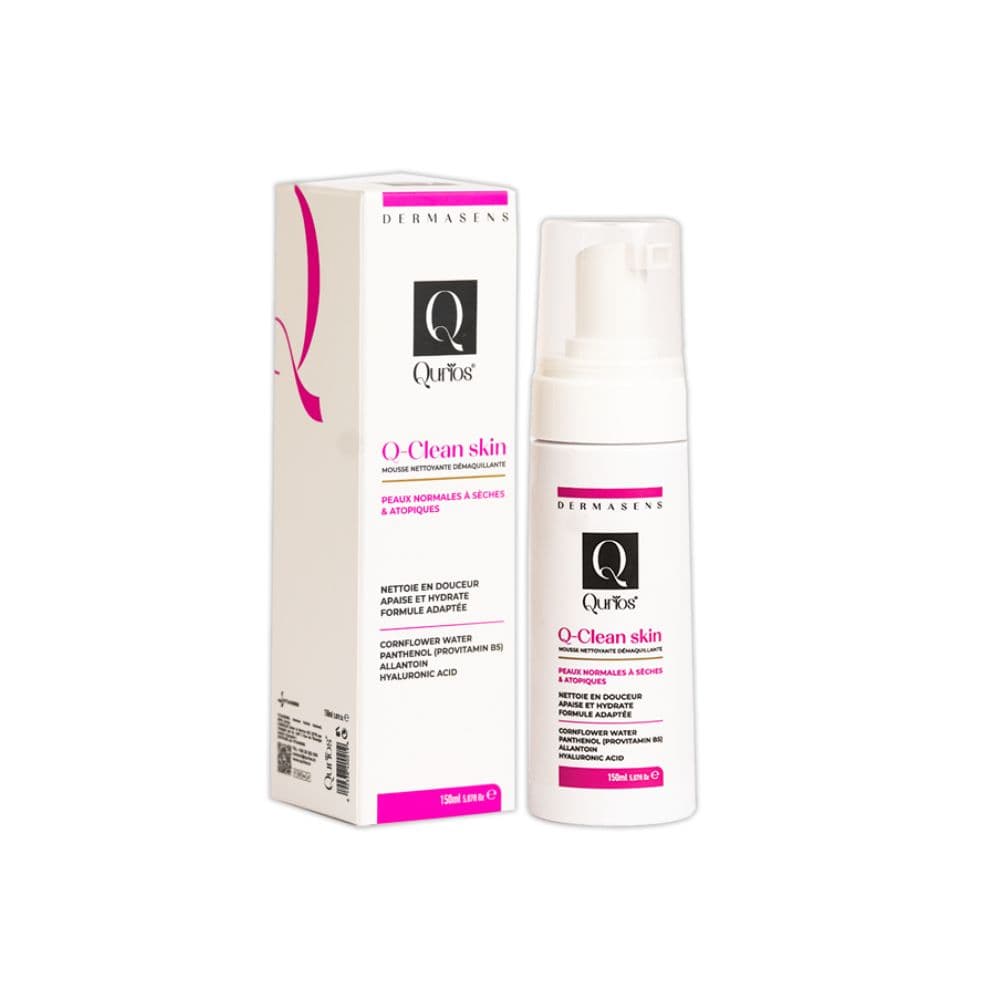 Q-clean Skin : Mousse Nettoyante – Peau Normale A Seche Et Atopique