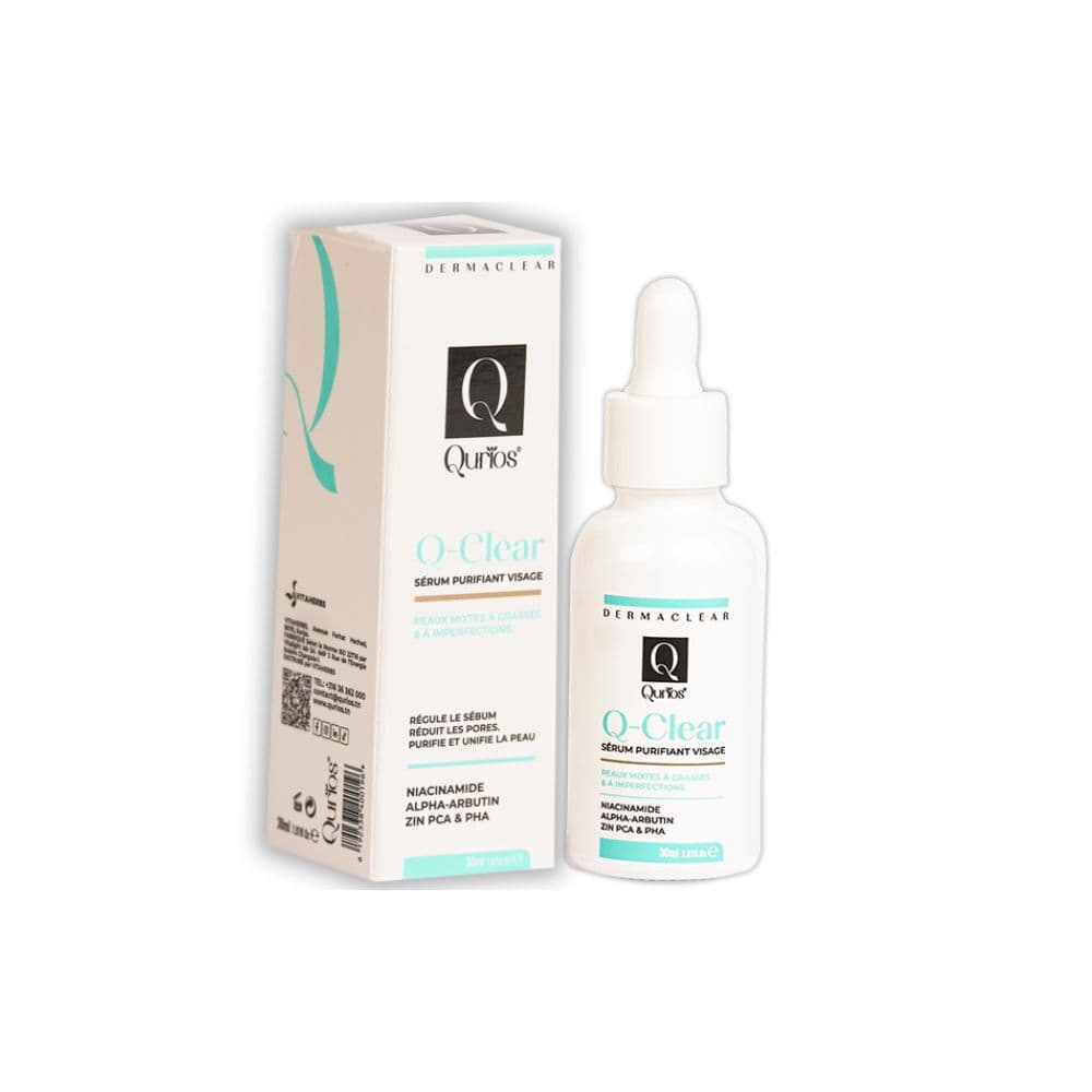 Q-clear : Serum Facial – Peau Grasses A Imperfections
