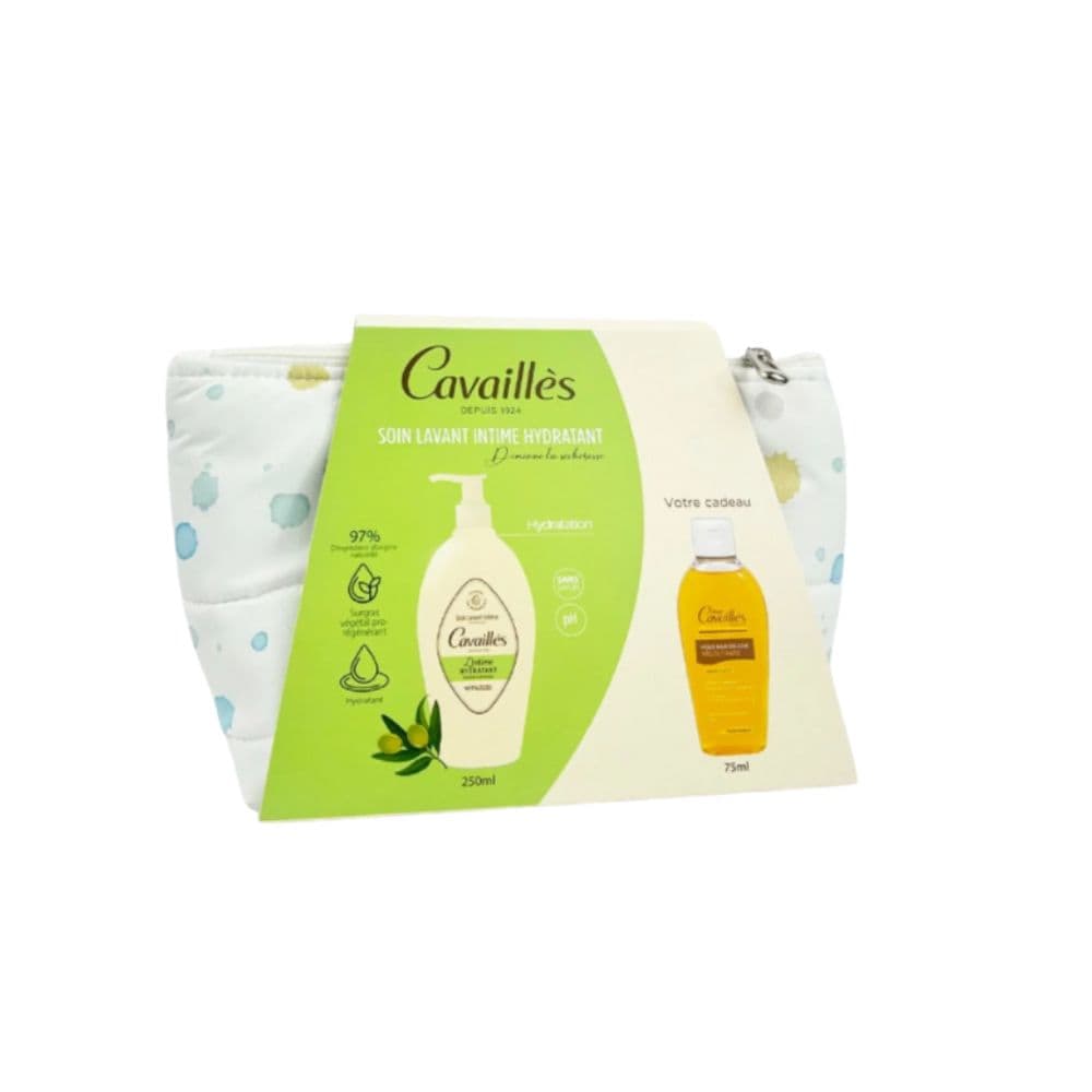 Roge Cavailles Trousse Soin Intime Hydratant 250ML + Huile De Douche Veloutante 75ml Offerte