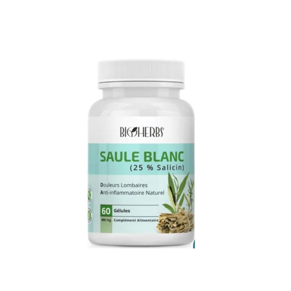 Bioherbs Saule Blanc Boite 60 Gelules