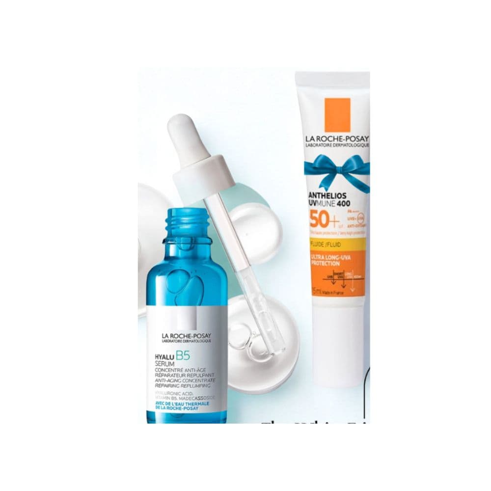 La Roche Posay Hyalu B5 Serum 30ml+Anthelios Uvmune 400 Fluid Invisible Spf50 15ml (offert)