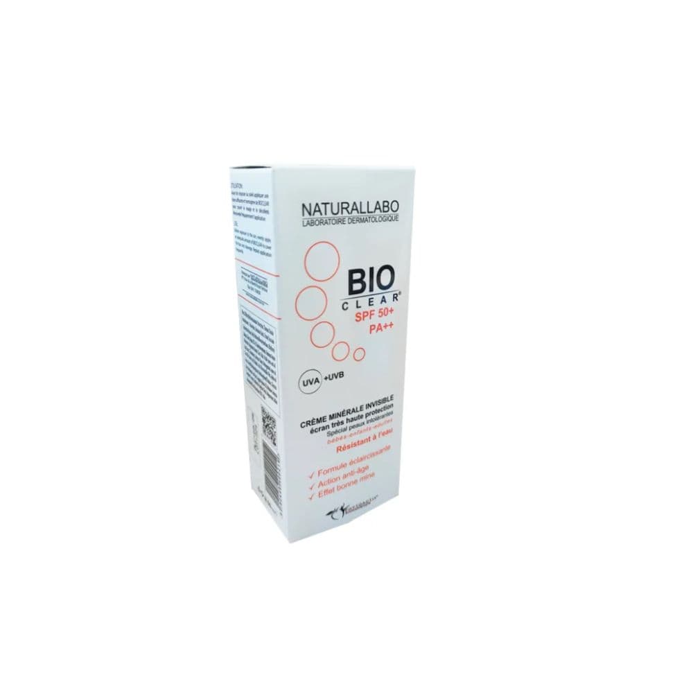 Naturallabo Bioclear Ecran Solaire 50+ Invisible 50ml