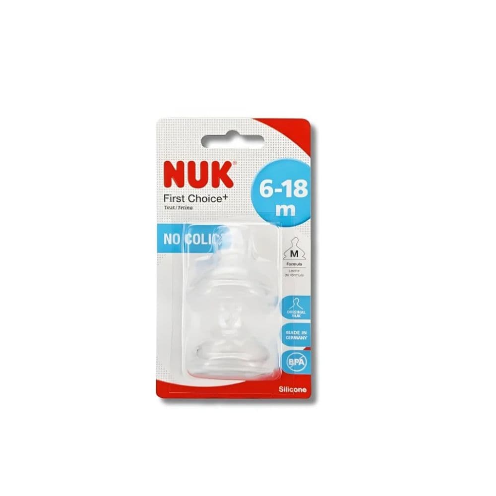 Nuk First Choice+ Lot De 2 Tetines Taille M 6-18MOIS