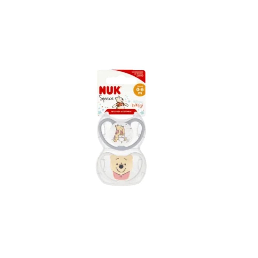 Nuk Lot De 2 Sucettes Disney 0-6Mois