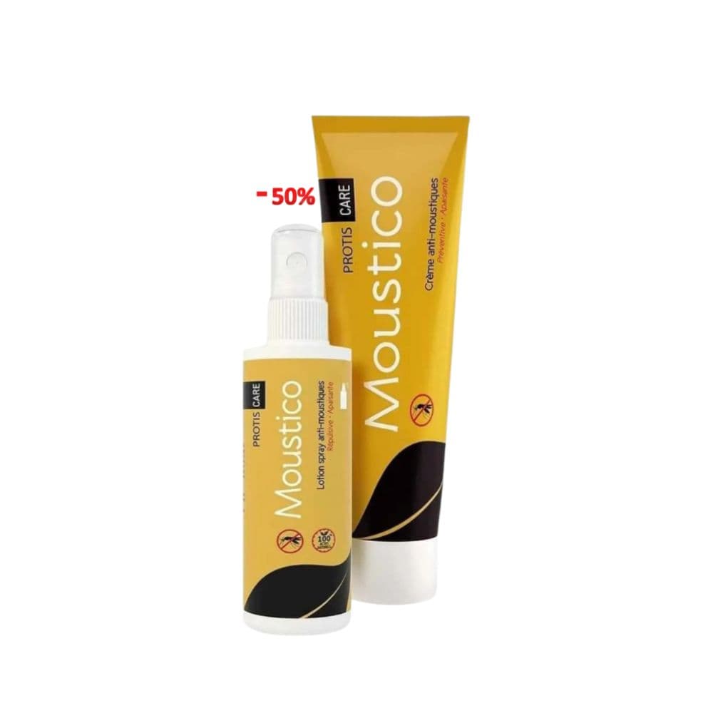 Protis Coffret Moustico Creme 40Gr Et (-50%) Spray Moustico 100ml