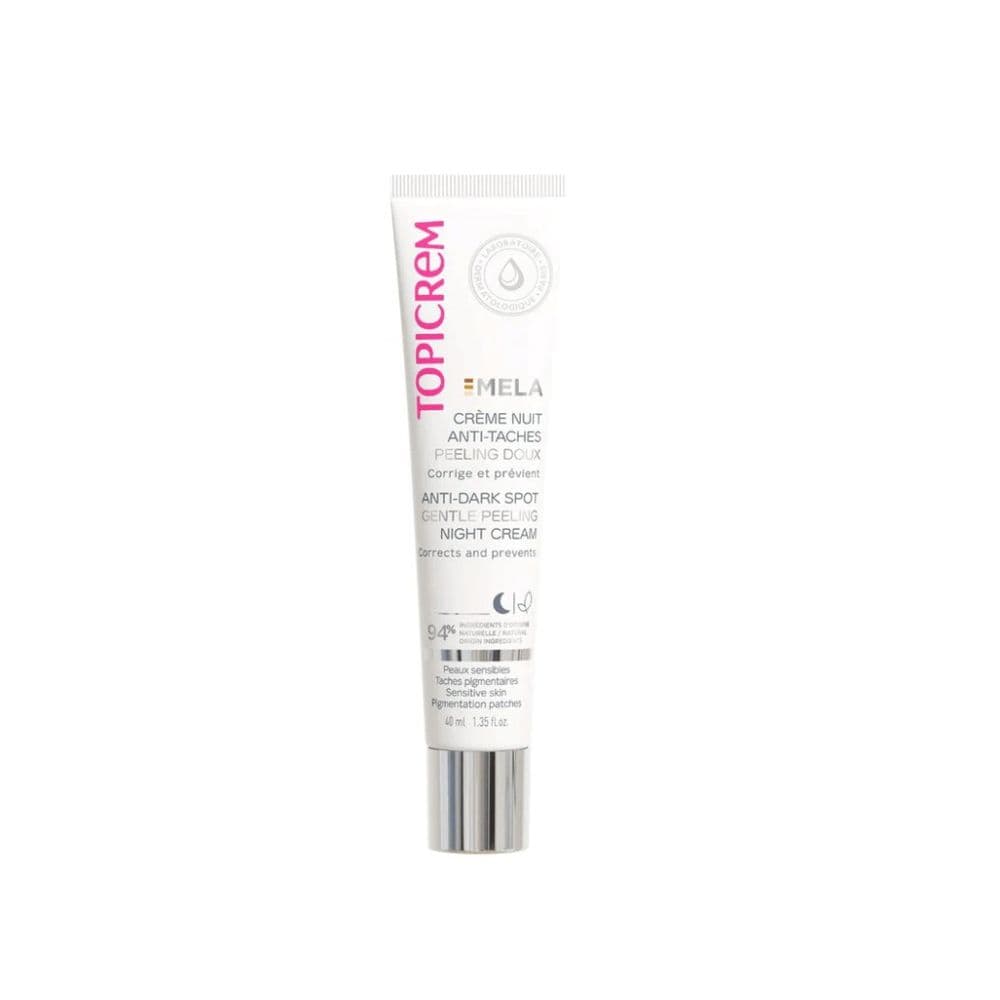 Topicrem Mela Creme Nuit Anti Taches Peeling Doux 40ML