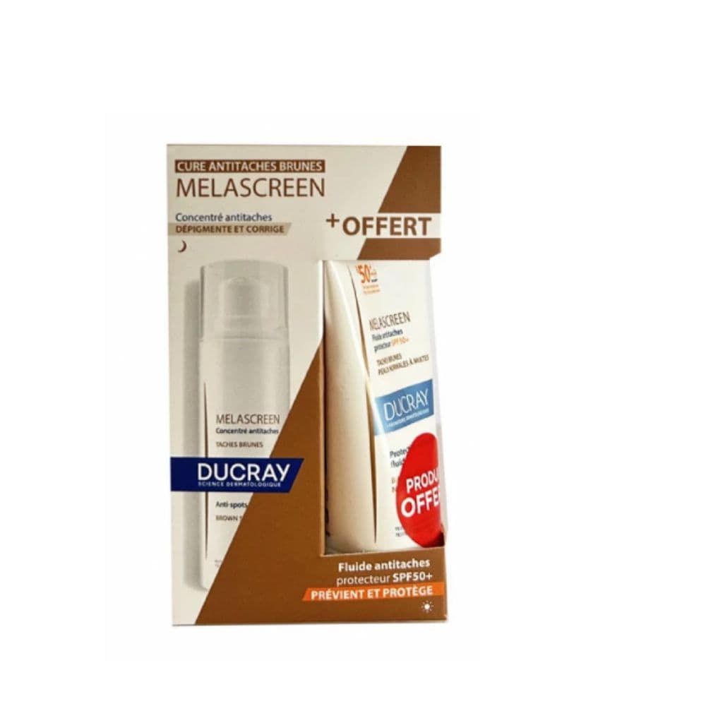 Ducray Duo Melascreen Concentre Antitaches + Creme Anti Taches Spf50+ 0FFERTE