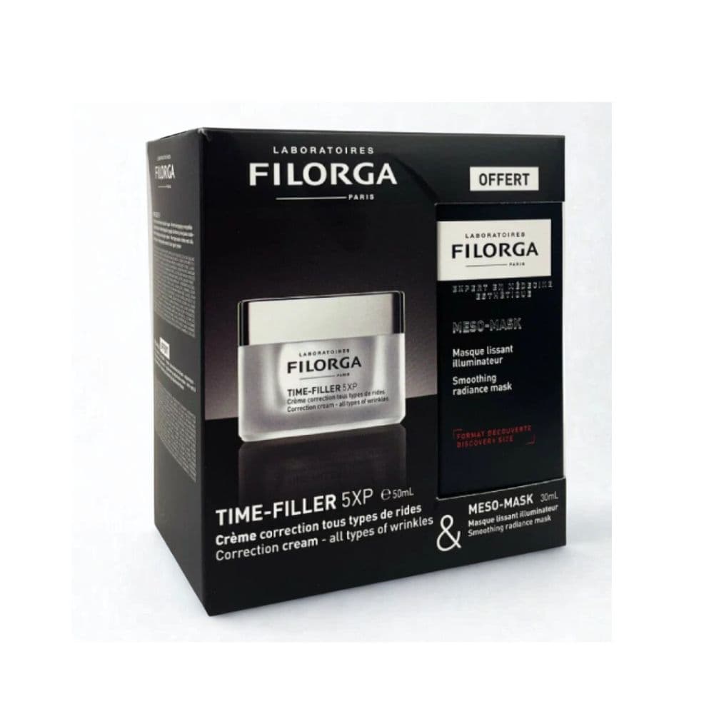 Filorga Time-filler 5XP (creme Correction Tous Types De Rides 50 ML + Serum Intensive 5xp + Creme Nuit Time Filler 5xp)