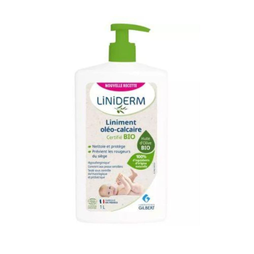 Liniderm Liniment Oleo Calcaire Bio 1L Pompe