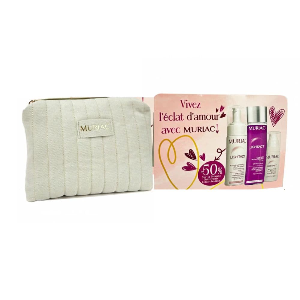 Muriac Lightact Trousse ( Micro Peeling + Serum + Mousse -50% )