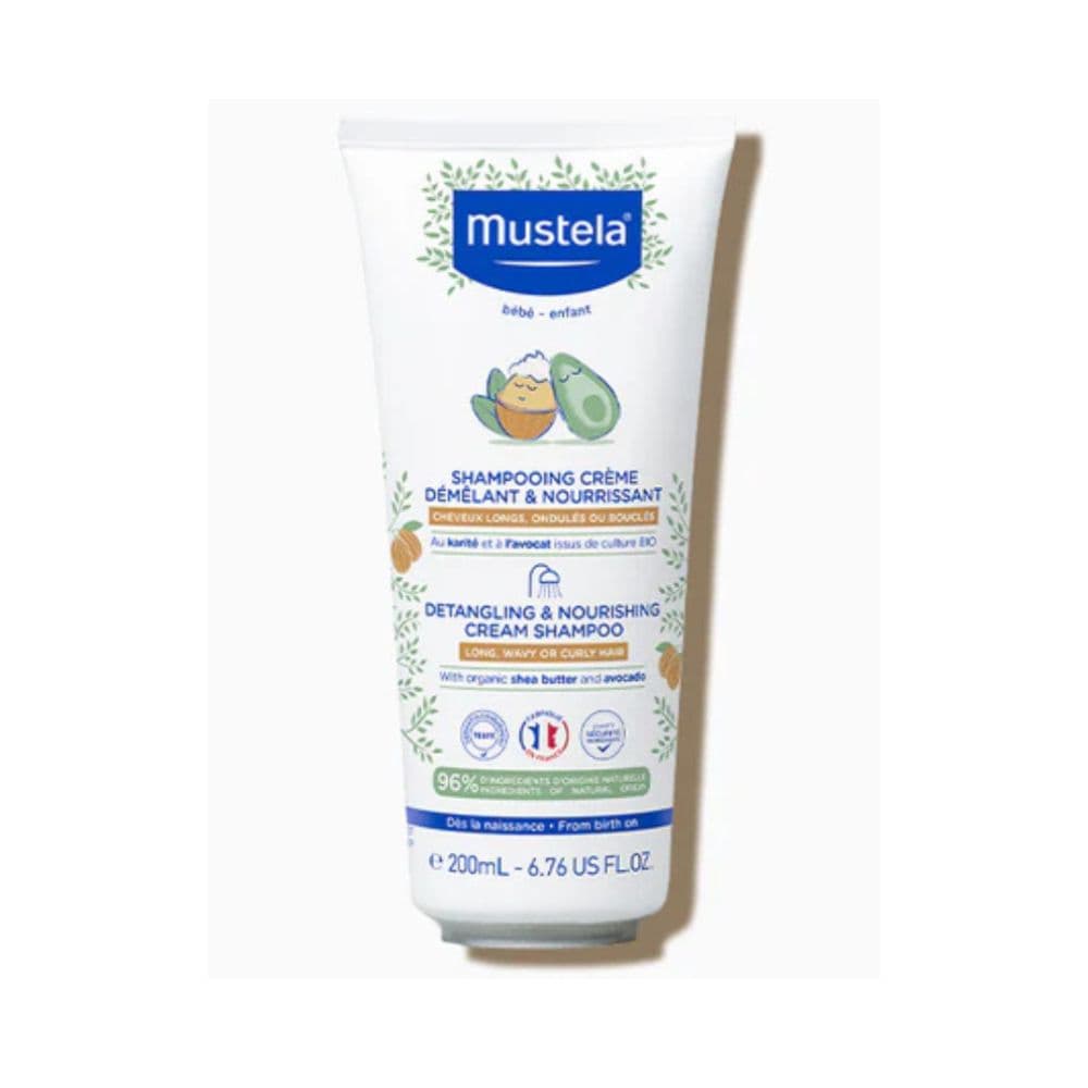 Mustela Shampoing Creme Demelant Et Nourrissant 200ML