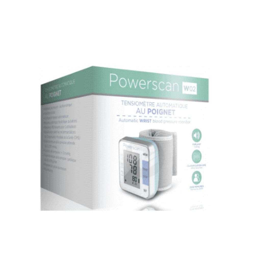 Powerscan Tensiometre Automatique Au Poignet W02