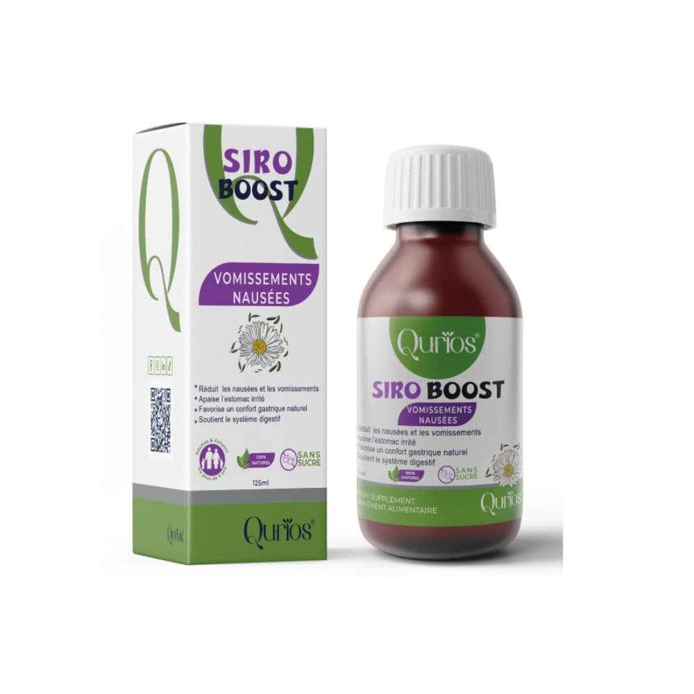 Qurios Siroboost Sirop Vomissement Nausees 125ML