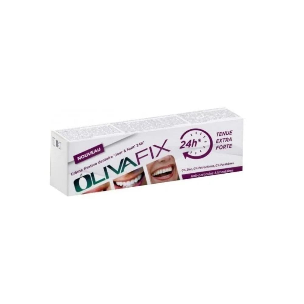 Olivafix® Creme Adhesive Pour Protheses Dentaires 40gr
