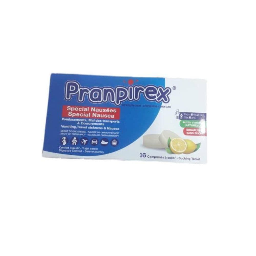 Pranpirex Special Nausees 16 Comprimes A Sucer