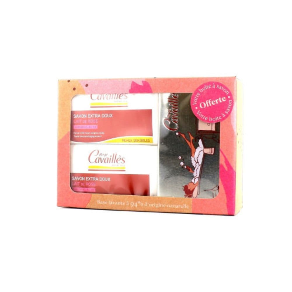 Roge Cavailles Savon Surgras Extra-doux Lait De Rose