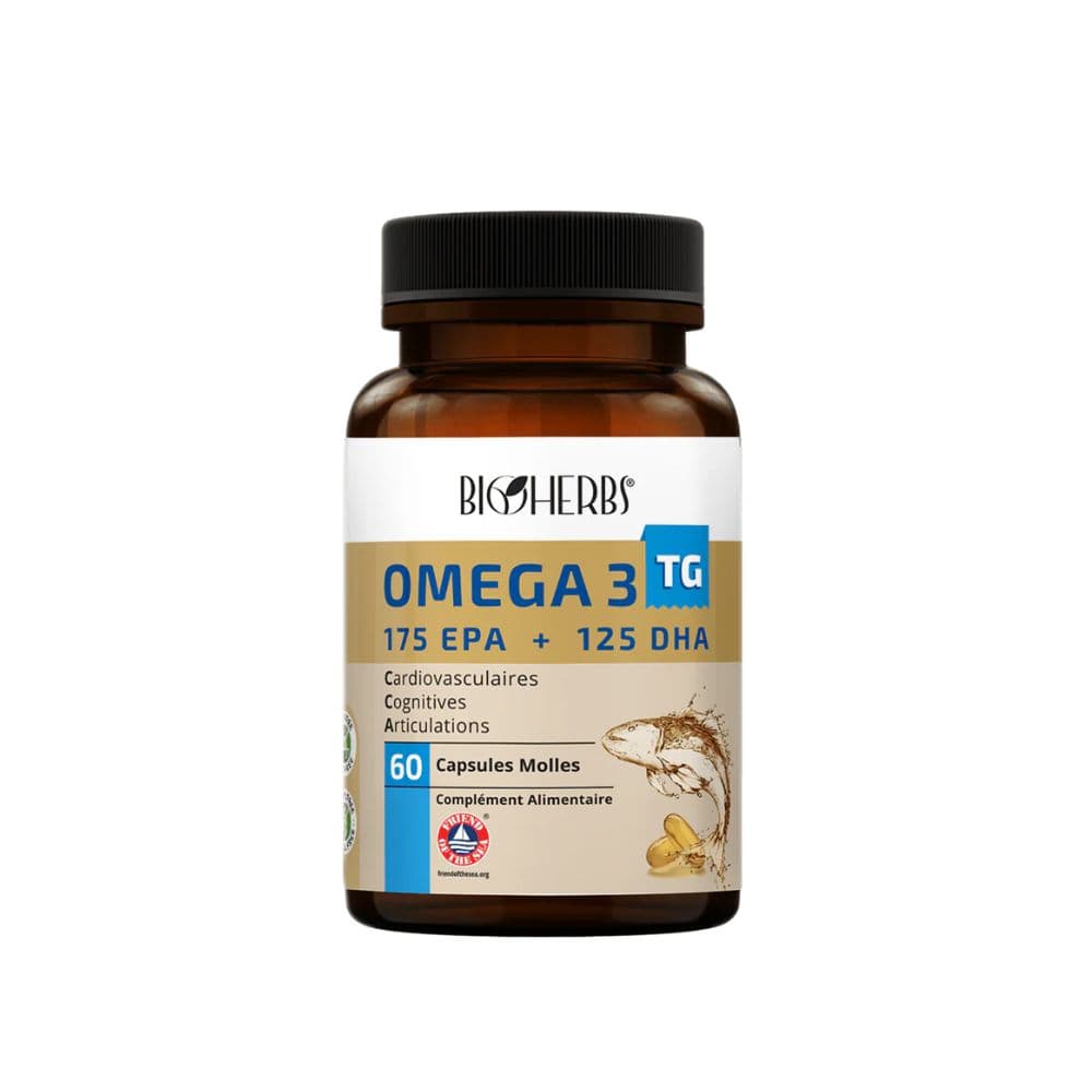 Bioherbs Omega 3 Tg 1000 Mg 60 Gelules