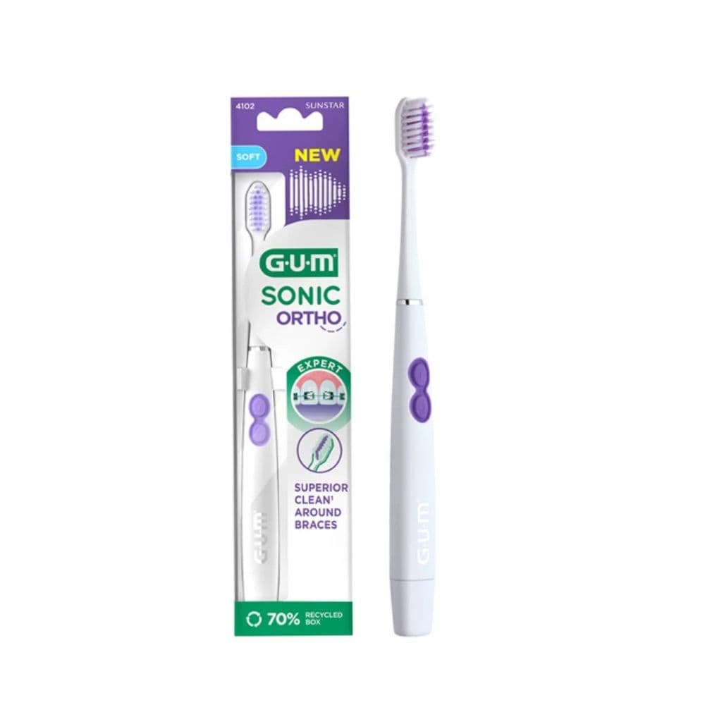 Gum Sonic Ortho Brosse A Dents Electrique 4102