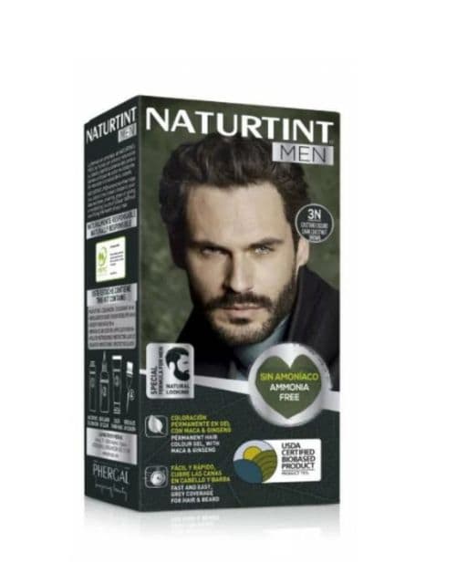 Naturtint Men Coloration Permanente 3N Brun Chatain Fonce 150 ML