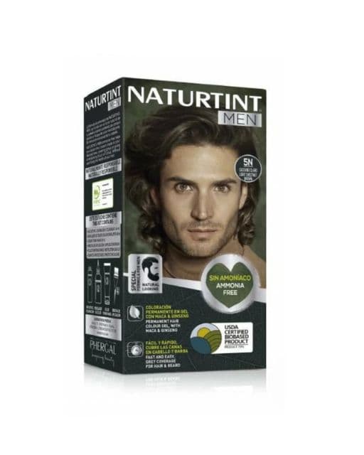 Naturtint Men Coloration Permanente 5N Brun Chatain Clair 150 ML