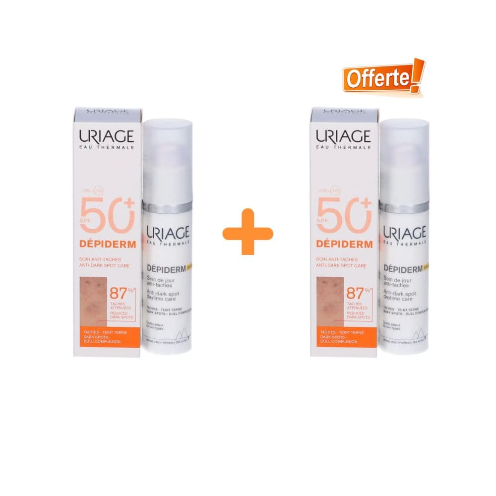 Uriage Ecran Depiderm Spf50+ Anti Tache 30ML Lot2 Le 2EME Gratuit