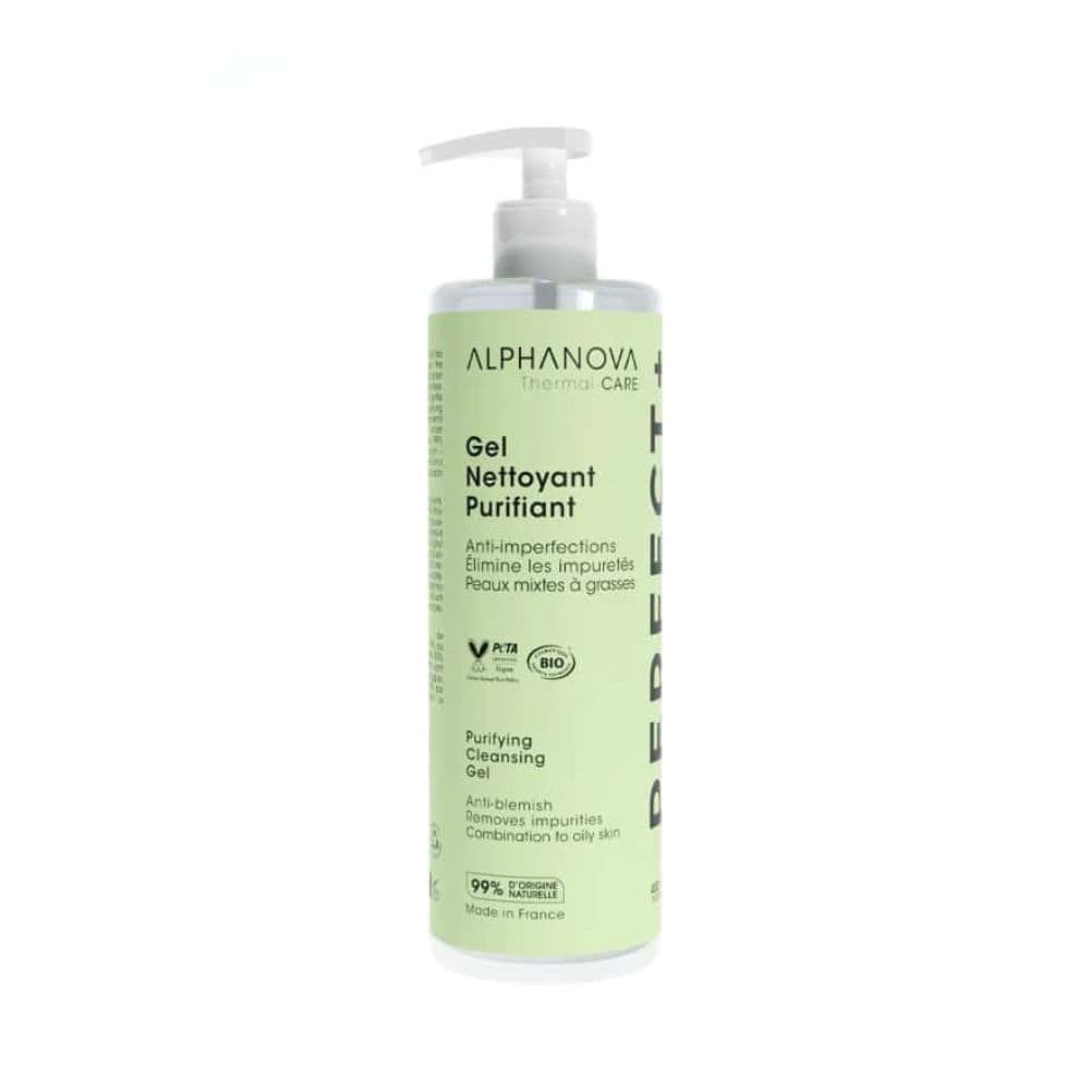 Alphanova GEL Nettoyant Purifiant Anti-imperfections Perfect+ 400 ML
