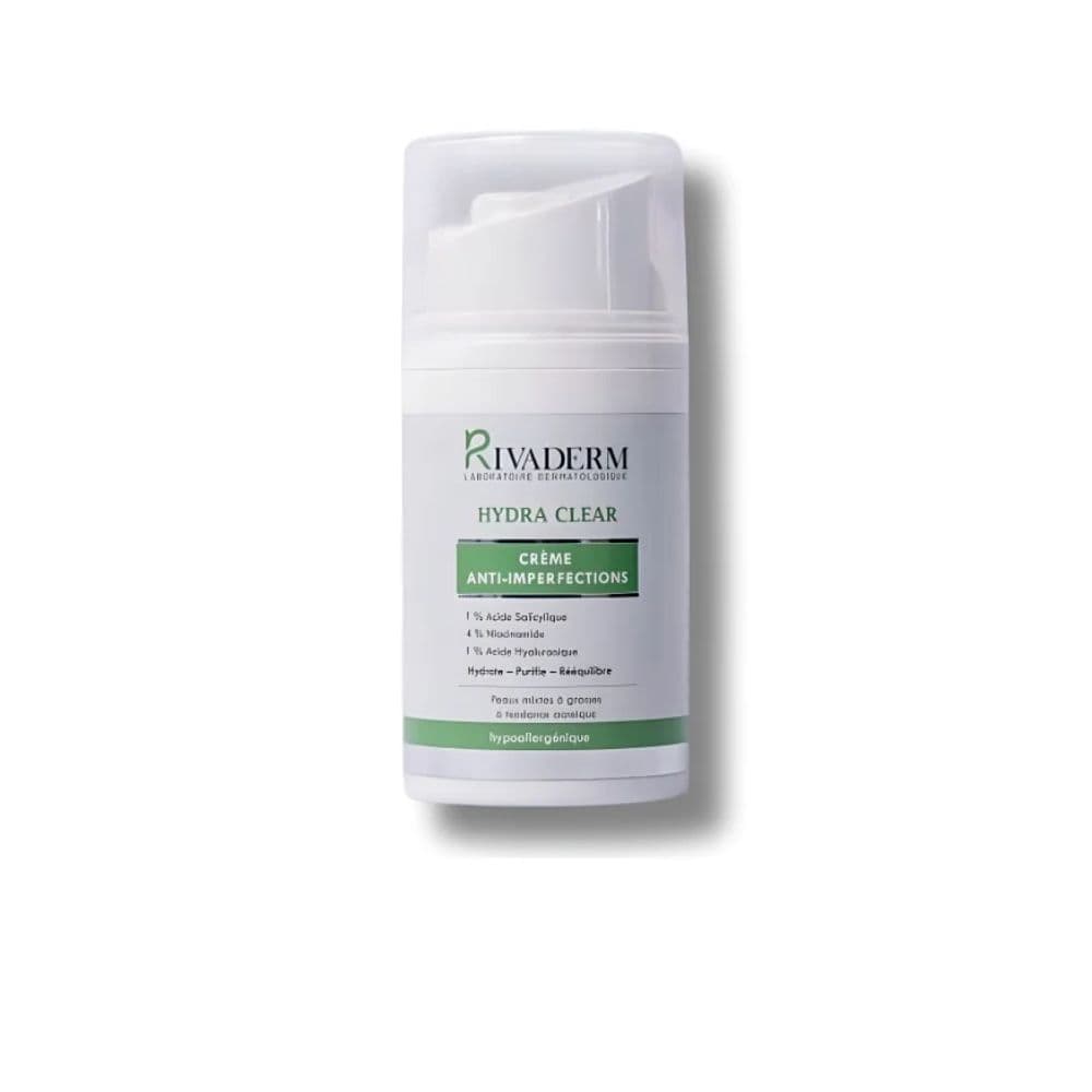 Rivaderm Hydra Clear Creme Hydatante Anti Imperfections 50GR