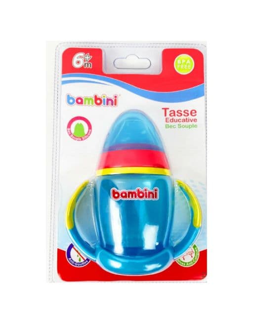 Bambini Tasse Anse Ascendant Bec Silic Souple 469 Bleu