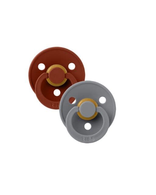 Bibs Sucette Pacif.colour 2.AGE X2 /rust-smoke 36