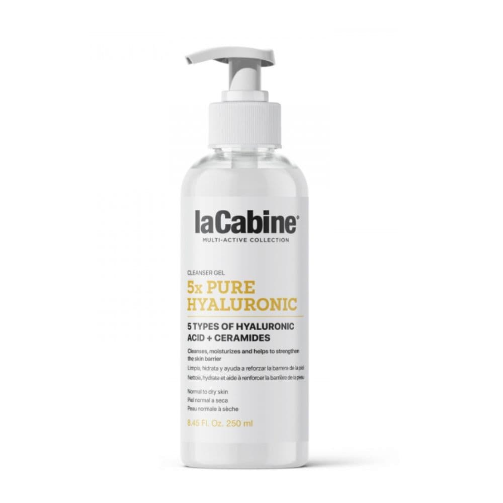La Cabine GEL Nettoyant A Lacide Hyaluronique Pur 5x 250ML