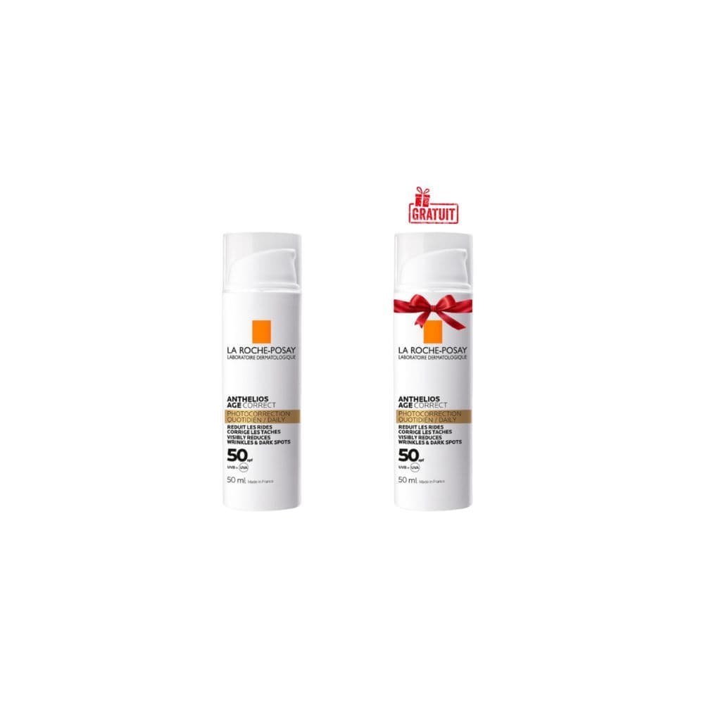 Lrp Anthelios Age Correct Ecran Spf50 50ML Lot2 Le 2EME Gratuit